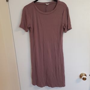❤ Garage Blush Mauve Tshirt Dress Size S